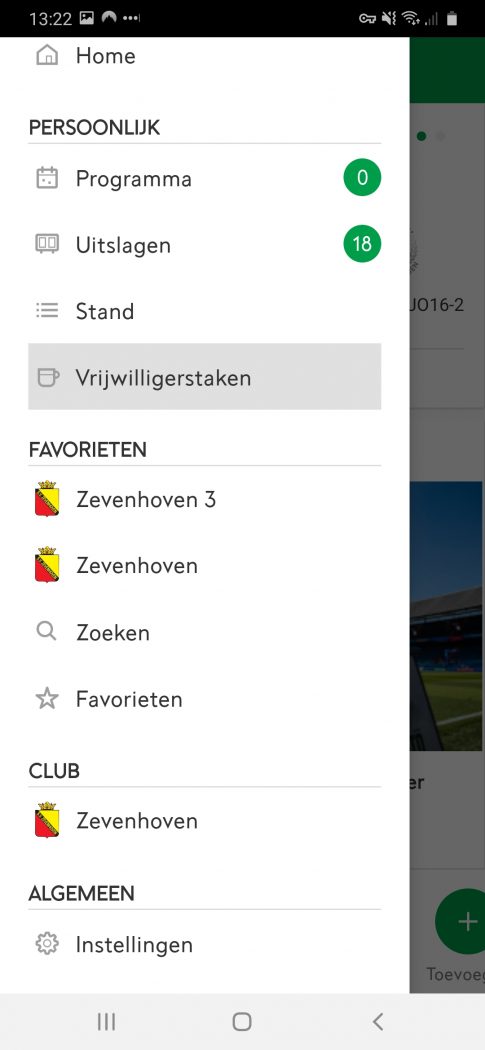 Voetbal.nl app