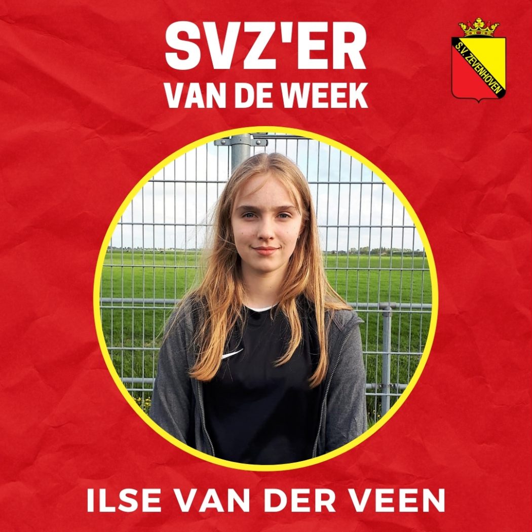 SVZ’er van de week: Ilse van der Veen uit de MO15