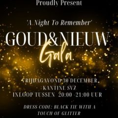 Goud & Nieuw Gala op 30 december