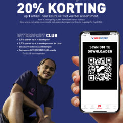 Nu 20% korting bij Intersport Twinsport