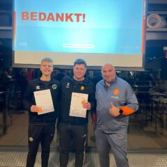 SV Zevenhoven feliciteert Jeffrey met behalen KNVB-scheidsrechterscursus