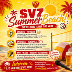 🌴☀️ Dit weekend is het tijd voor SVZ SummerBeach! ☀️🏐