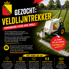 Dringende oproep: Veldlijntrekker gezocht!